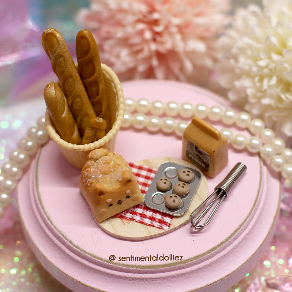 Melonpan Bread Shiba Dog - Artisan Key Cap - kawaii keycaps ...